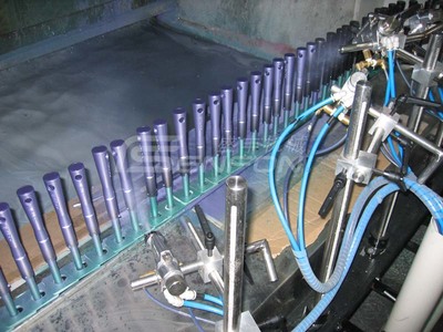 化妆品固定枪喷涂设备 变频控制线速0-6m/min的技术解析与应用优势